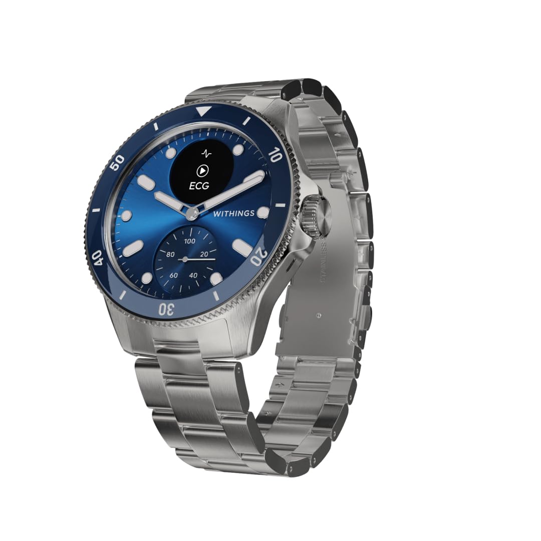 Withings ScanWatch Nova, Hybrid Smartwatch, ECG, SpO2, GPS, Grün
