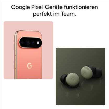 Google Pixel Watch 5 (41 mm) - Smartwatch - Champagne Case/Canyon Band, LTE
