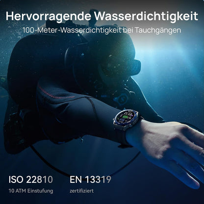 HUAWEI Watch Ultimate Smartwatch, Material in Premium-Metall-Optik, EKG, Golfplatz-Karten, Offline-Höhenlinienkarten, Bis zu 100 Meter Wasserdichtigkeit, 2 Wochen Akkulaufzeit, iOS&Android, Grün