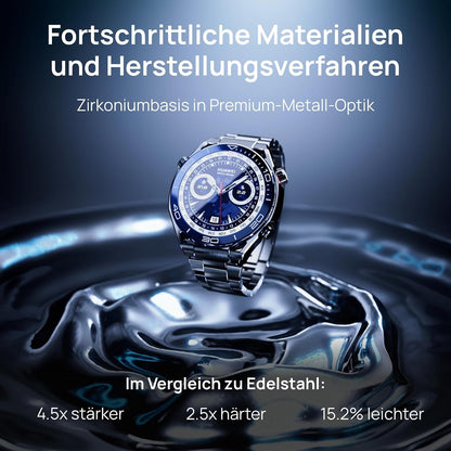 HUAWEI Watch Ultimate Smartwatch, Material in Premium-Metall-Optik, EKG, Golfplatz-Karten, Offline-Höhenlinienkarten, Bis zu 100 Meter Wasserdichtigkeit, 2 Wochen Akkulaufzeit, iOS&Android, Grün