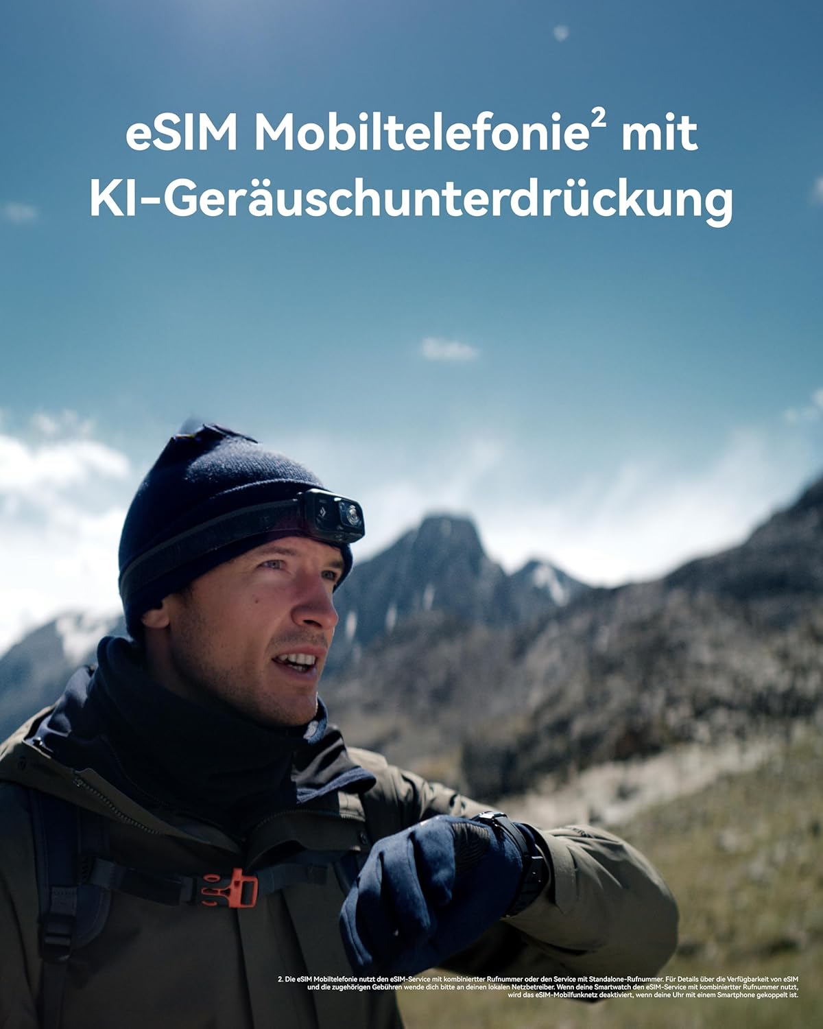 HUAWEI Watch Ultimate 2 Smartwatch, Sportuhr mit GPS, 20 ATM, Blau