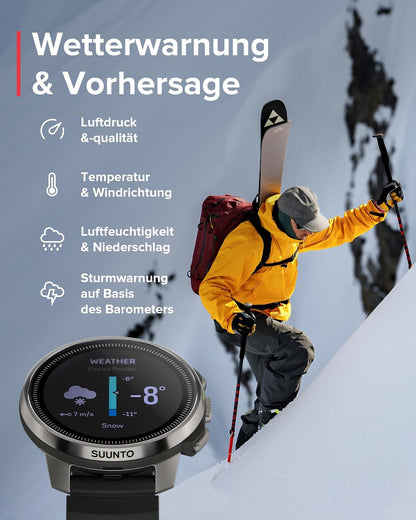 SUUNTO Ocean Tauchcomputer, GPS-Multisportuhr, wasserdicht bis 100 m