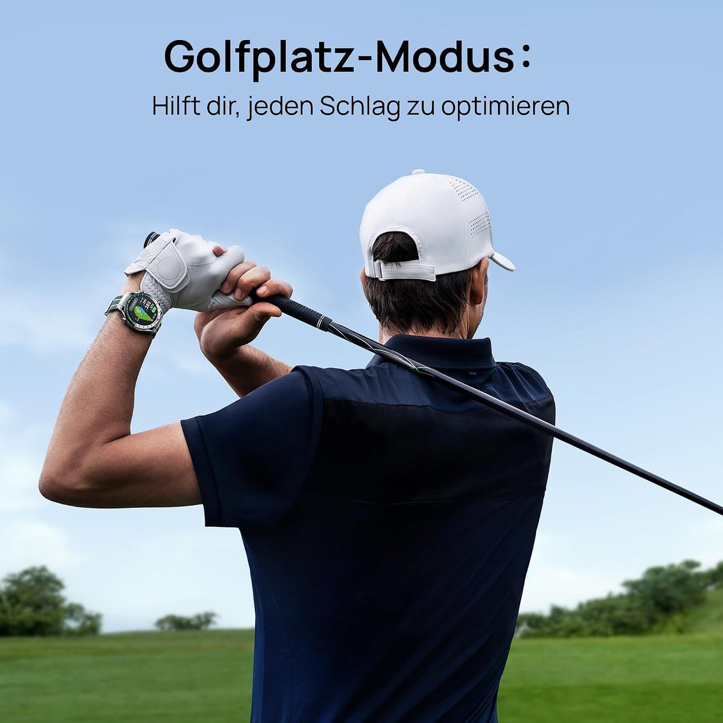 HUAWEI Watch Ultimate Smartwatch, Material in Premium-Metall-Optik, EKG, Golfplatz-Karten, Offline-Höhenlinienkarten, Bis zu 100 Meter Wasserdichtigkeit, 2 Wochen Akkulaufzeit, iOS&Android, Grün