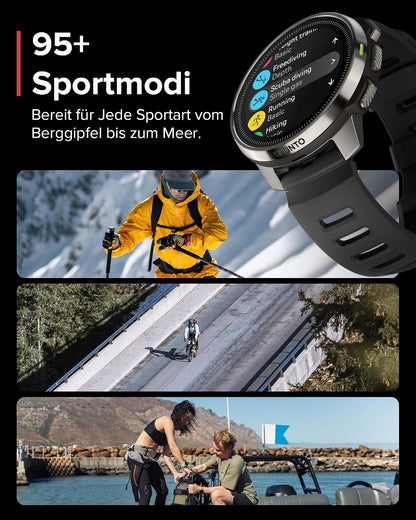 SUUNTO Ocean Tauchcomputer, GPS-Multisportuhr, wasserdicht bis 100 m